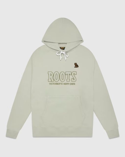Ovo X Roots Owl Patch Hoodie Grey Ovo X Roots Owl Patch Hoodie Grey
