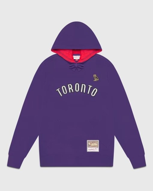 Ovo® X Raptors Hoodie-Purple Ovo® X Raptors Hoodie-Purple